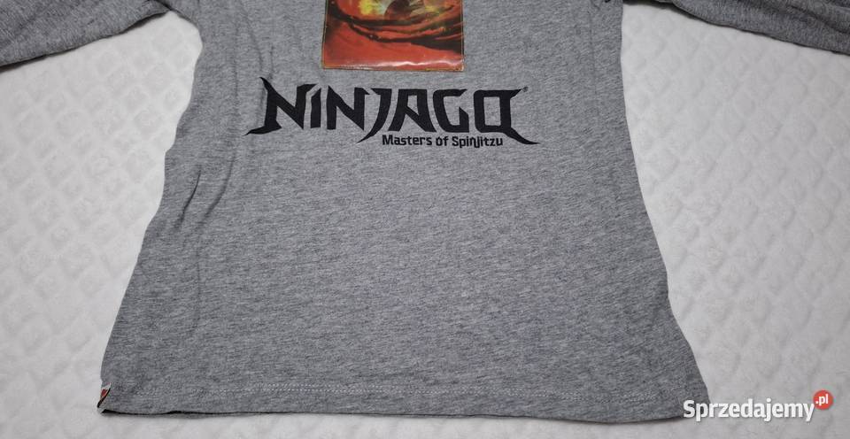 Koszulka długi rękaw aplikacja 3D Lego Ninjago chłopiec śląskie Czeladź