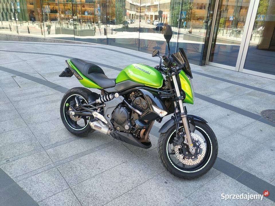 Kawasaki ER6N polift 650ccm Arrow Warszawa serwisowany w ASO