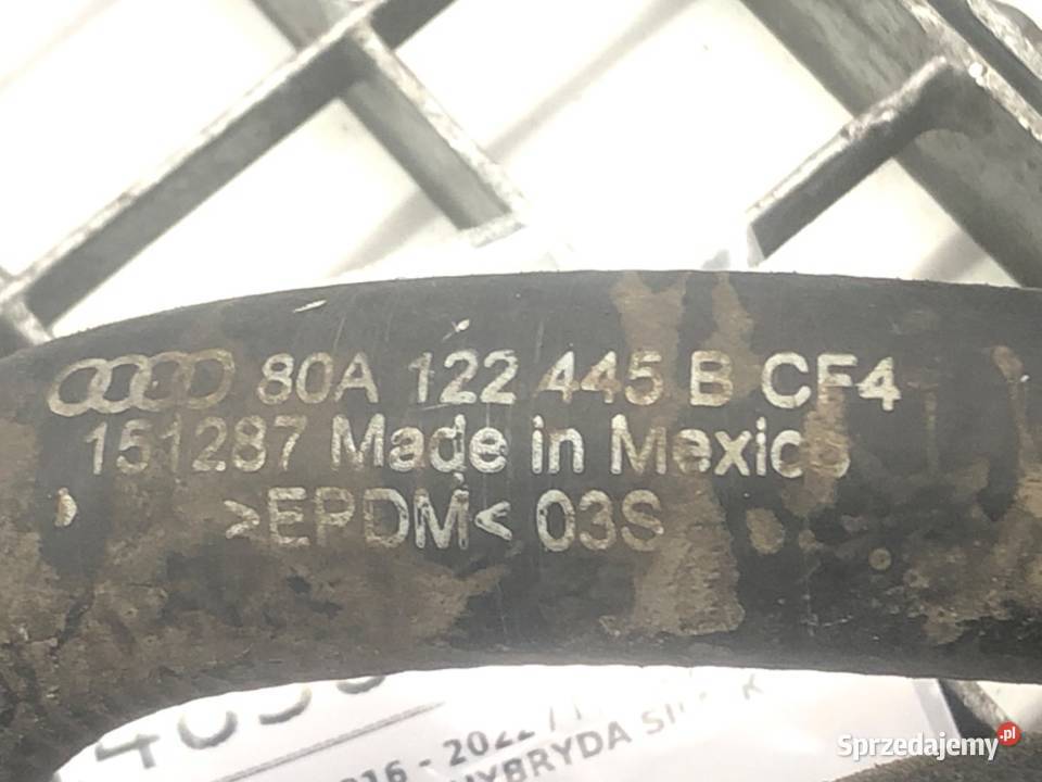 RURA PRZEWÓD WODY AUDI Q5 FY 80A121400B 20 204 sprzedam