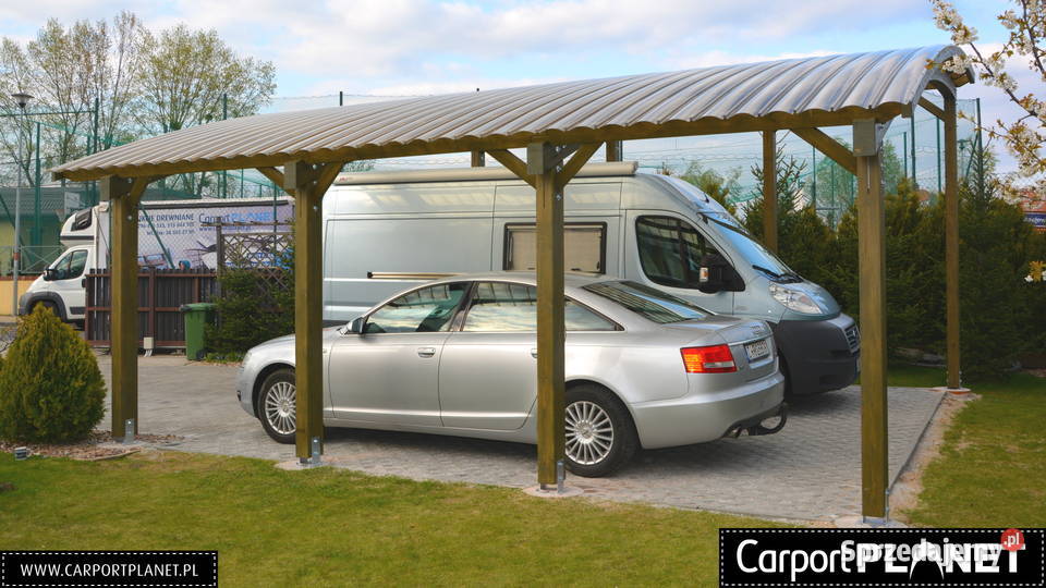 Wiata garażowa zadszenie carport na samochód