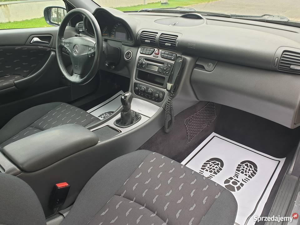 MercedesBenz Klasa C 18 Benzyna Kompressor 2003 podgrzewane fotele Poznań sprzedam