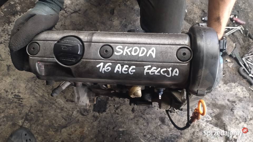 SKODA FELICJA 16 MPI silnik motor AEE osobowe