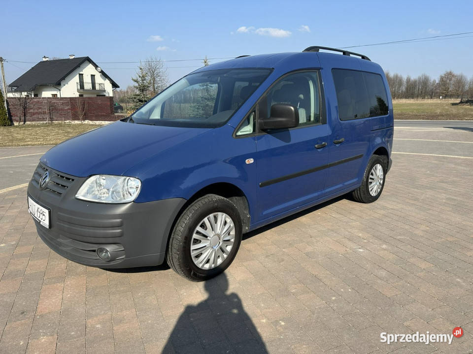Volkswagen Caddy Stan zadbany III 2004 podgrzewane fotele Caddy Lipówki
