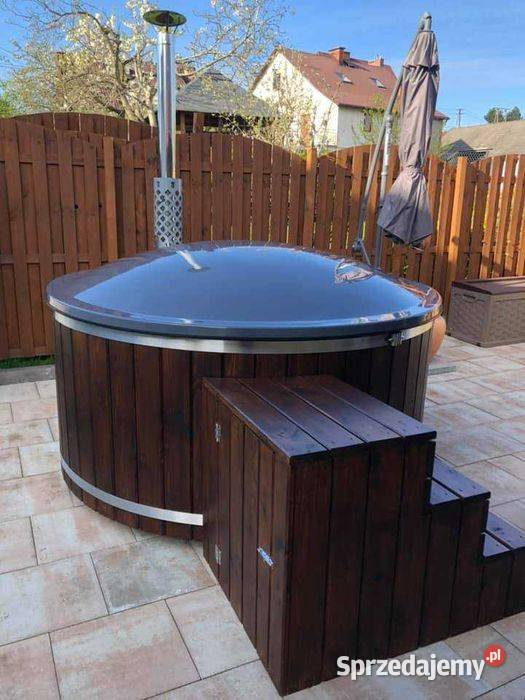 Bania balia Hot tub LED Jacuzzi w ogrodzie Rzeszów sprzedam