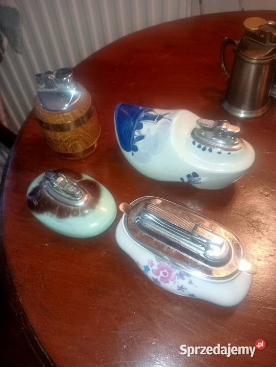 Zapalniczki gabinetoweciekawy zbiór dolnośląskie Wrocław