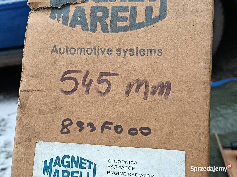 Chłodnica wody Opel Astra II G 9805 Zafira A 14 sprzedam