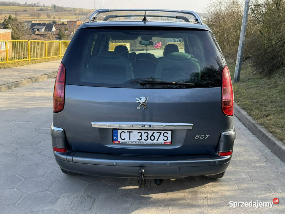 Peugeot 807 Peugeot 807 20HDI EXECUTIVE full VAT marża Gostyń