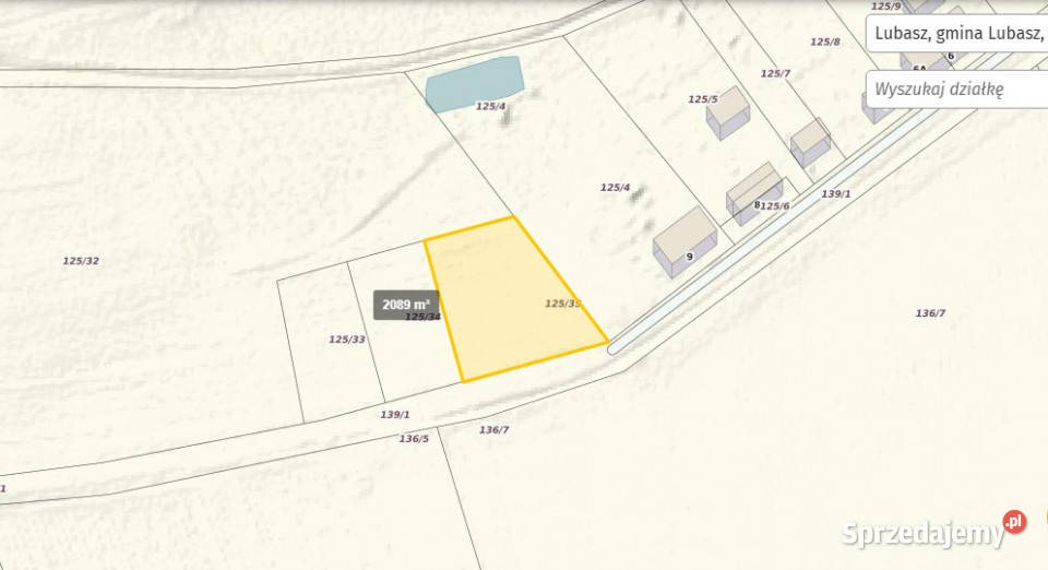 sprzedam działkę budowlaną z warunkami zabudowy budowlana Bzowo