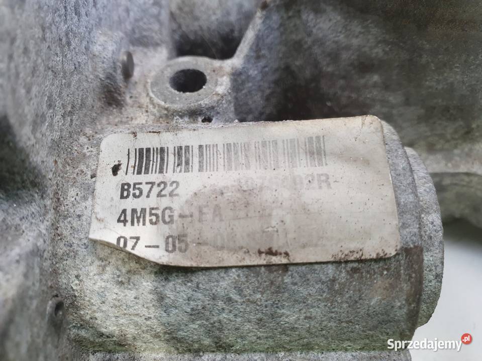 PRZEPUSTNICA Volvo V70 III 20 16V 4M5GFA osobowe Chełm