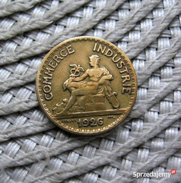 Francja 50 Centymów Bon Pour 1926r Kalisz