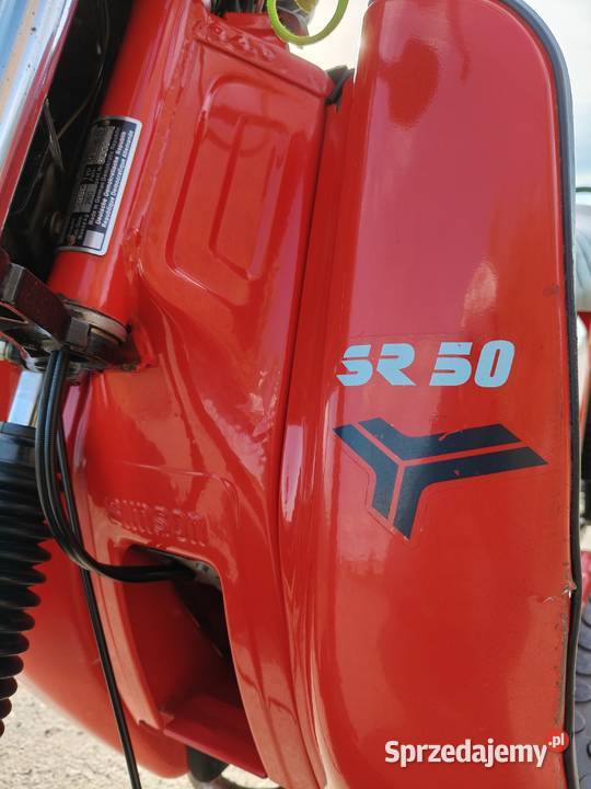 Simson skuter sr50 motorower z dokumentami Nowe Skalmierzyce
