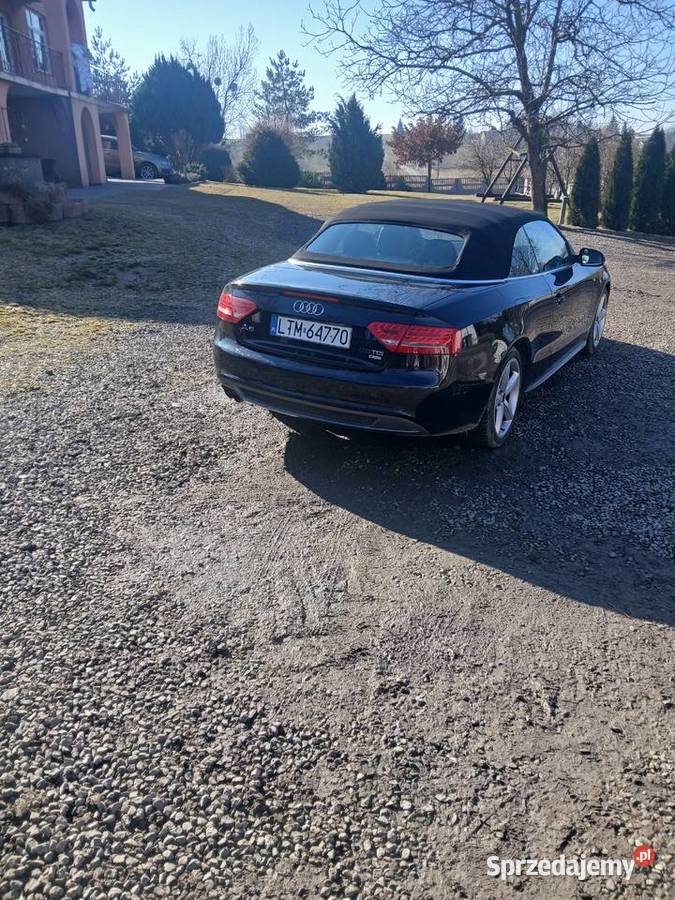 Audi a5 cabrio nieuszkodzony Typin