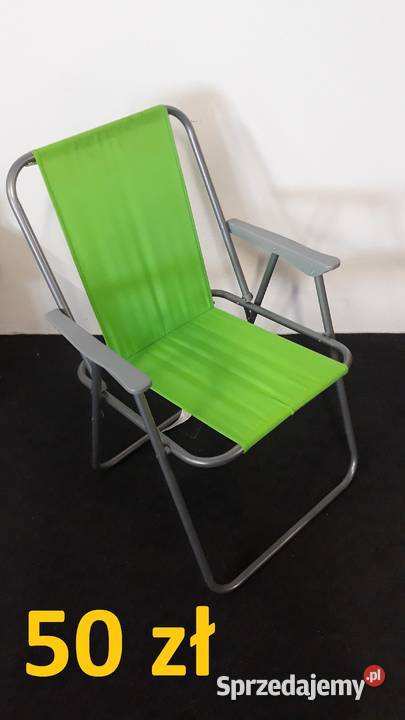 Krzesła fotele piknikowe używane Izabelin B