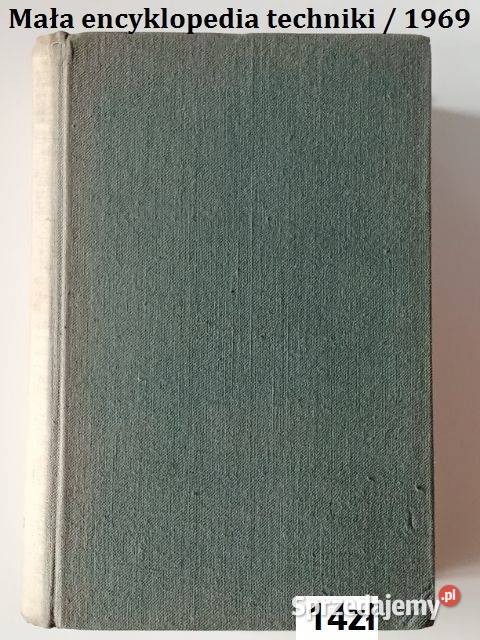 Mała encyklopedia techniki 1969 technika Łódź
