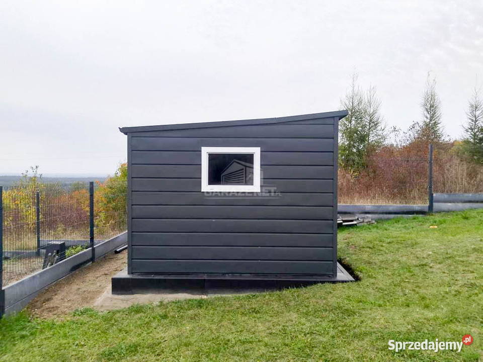 SCHOWEK DOMEK OGRODOWY 3m x 3m SPAD W TYŁ Domki narzędziowe Łapanów