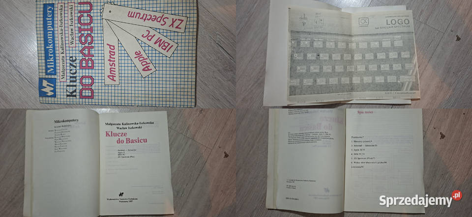 1 wydanie 1987 Klucze do Basicu WNT nakład 60 wielkopolskie Łęczyca