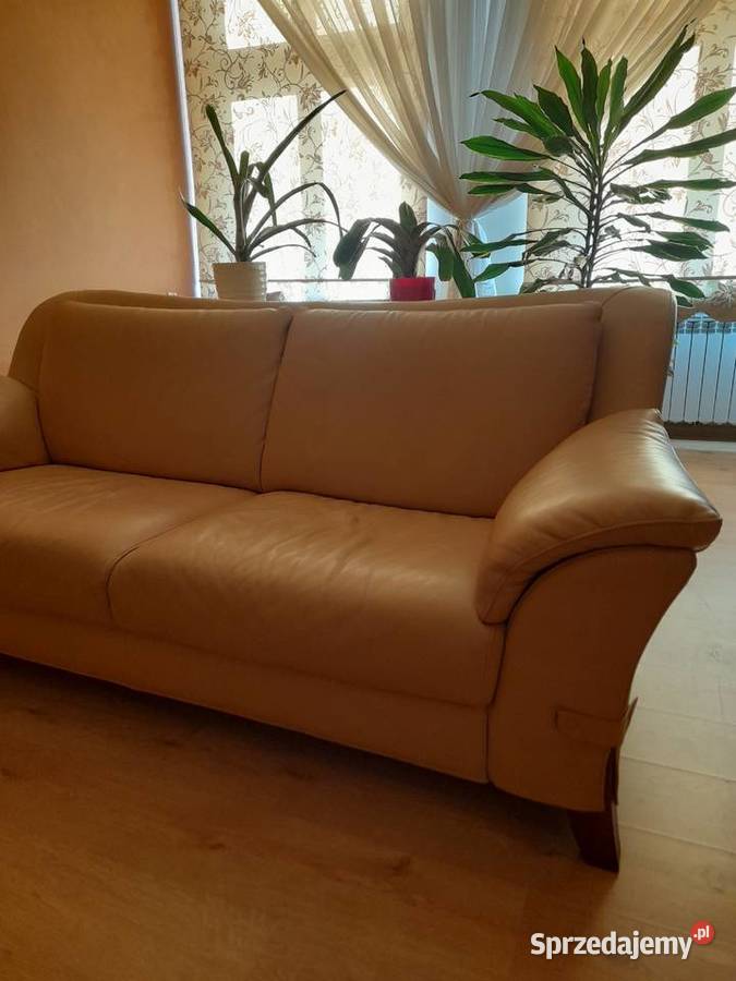 Zestaw wypoczynkowy skórzany sprzedam