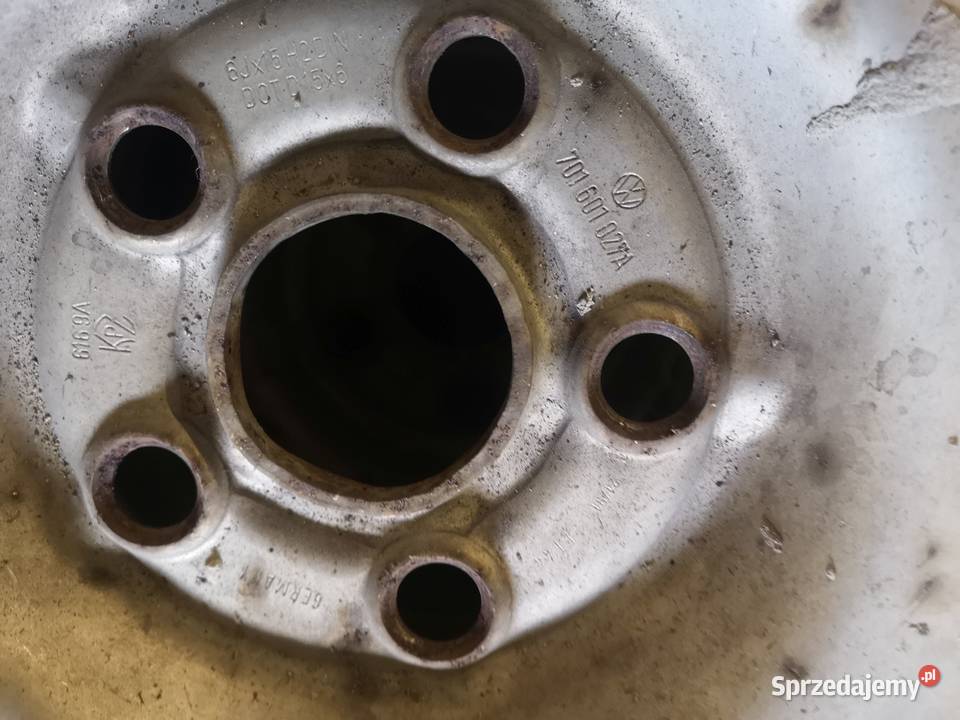 Felgi Stalowe VW T4 Oryginał 5x112 Komplet 4 sprzedam