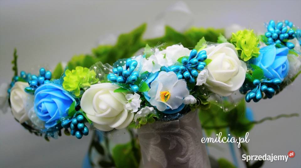 Wianki Ozdoba do włosów Ślub Sesja Wieczór Dla kobiet Zielona Góra