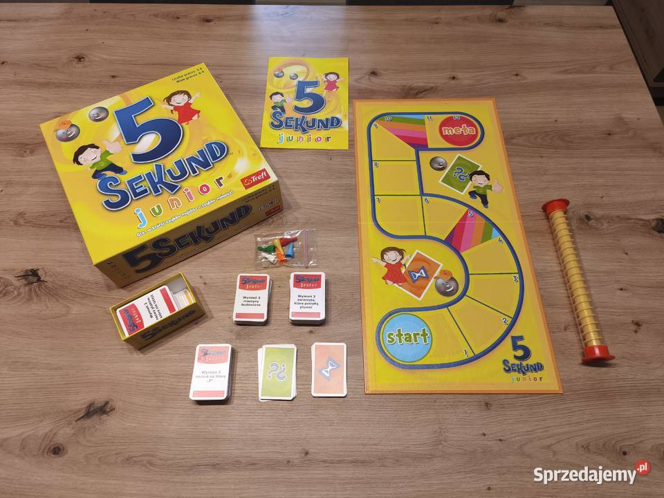 GRY planszowe rodzinne Piąteczka 5 sekund Quiz Łódź