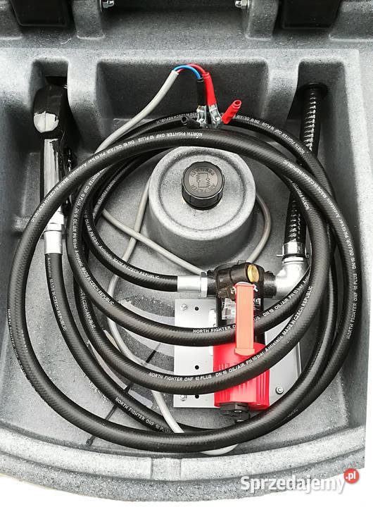 ZBIORNIK MOBILNY NA ON 460L Z POMPĄ 12V