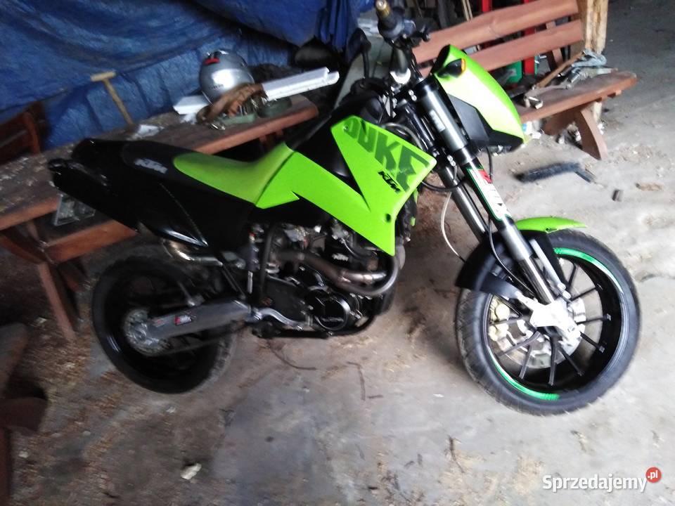 KTM Duke 2 lc4 625 zielony Mełgiew