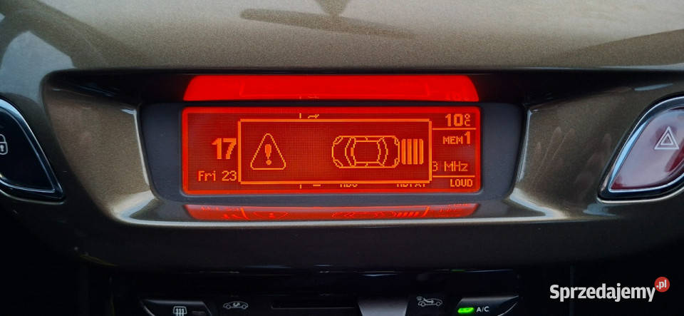 Citroen C3 Oryginalny lakierCzujniki 4/5 Przyszowice