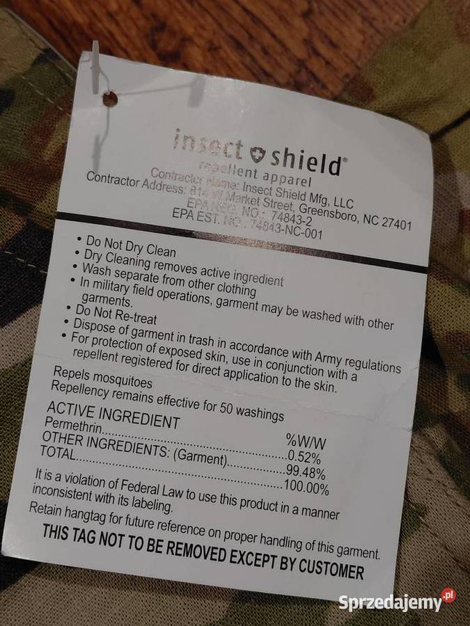 Spodnie FRACU multicam ocp small xx long Militaria Wrocław