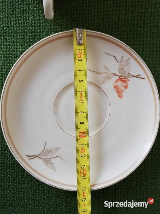 Filiżanka ze spodkiem porcelana Weimar Gorlice