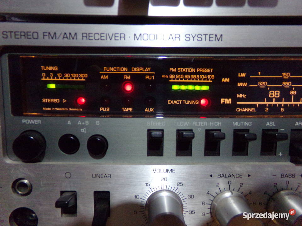 Amplituner Telefunken TR500 TC450 kujawsko-pomorskie Zakrzewo sprzedam