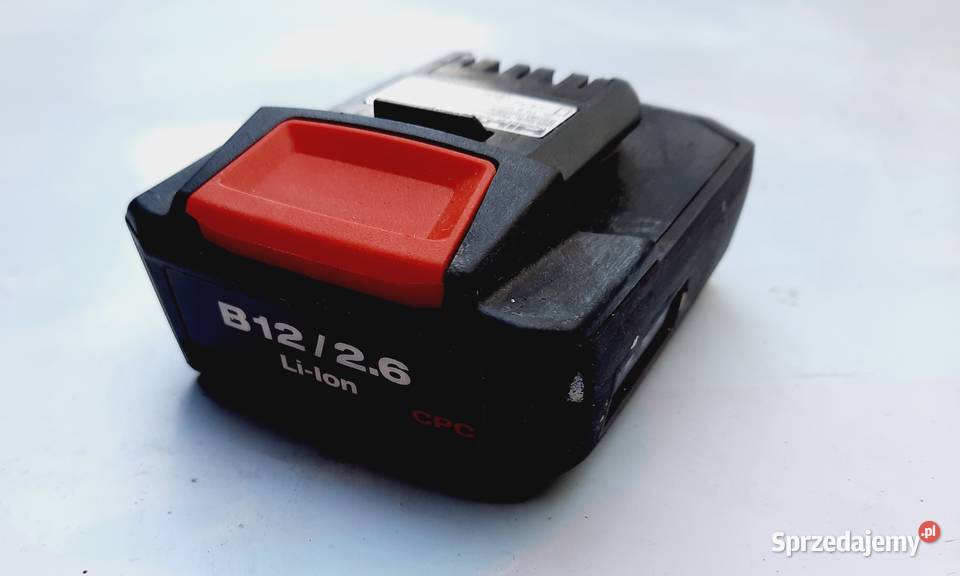 Akumulator bateria 12V HILTI B12 26 do SR2 PM30 Szczerbice