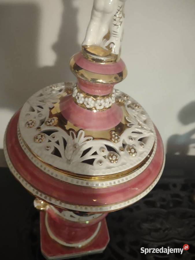 Waza wazon włoska porcelana H Sanders wielkopolskie Gniezno