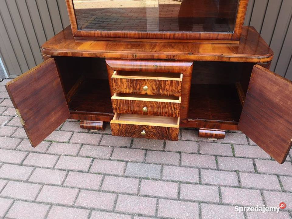 WitrynaSerwantka ARTDECO Politura Orzech Stara Swarzędz sprzedam