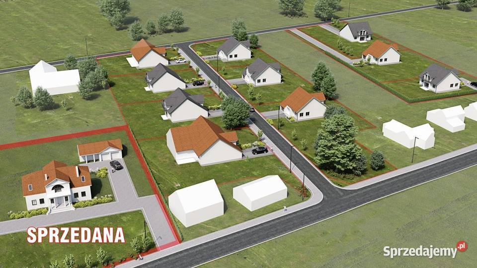 Na sprzedaż działki budowlane w Koninie wielkopolskie Sławsk