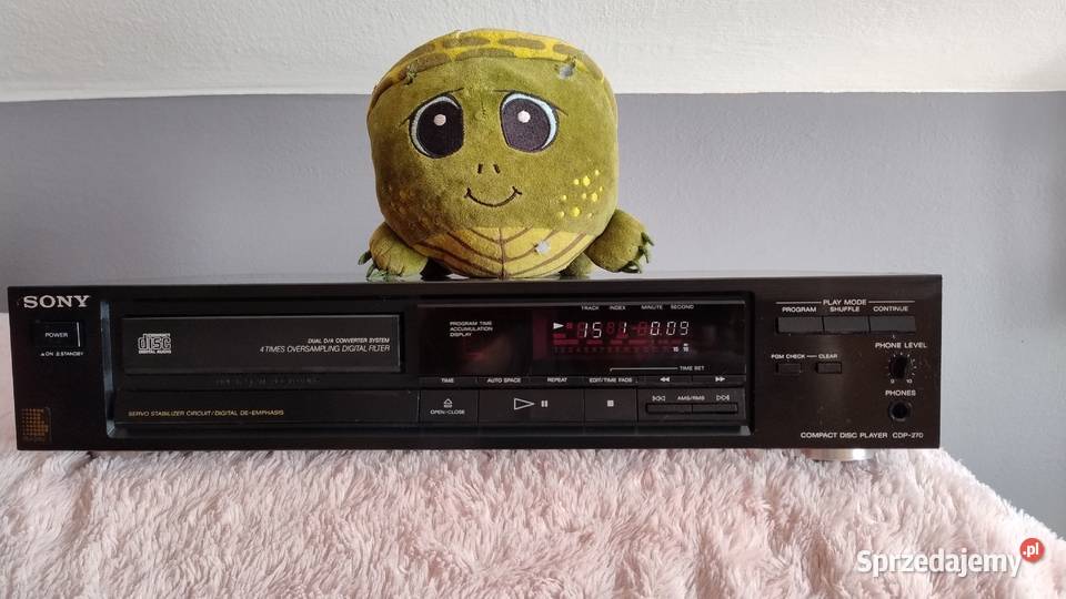 Odtwarzacz CD sony cdp 270 Odtwarzacze CD i MD podkarpackie Trzebuska