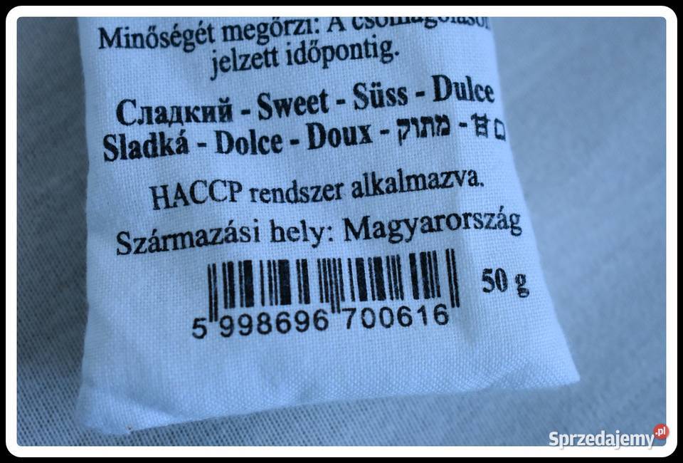 Hungary Węgry woreczek papryczce dekoracyjny Płock sprzedam