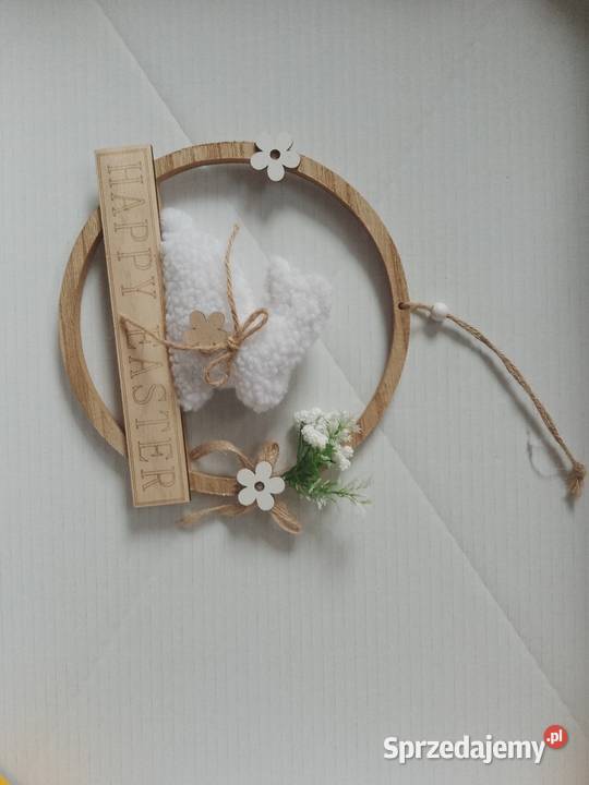 Zawieszka dekoracja wielkanocna Happy Easter Chrzanów