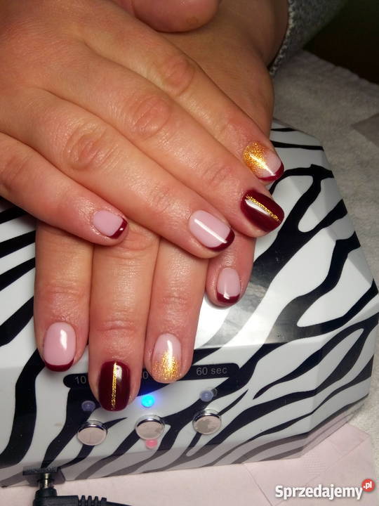 Paznokcie pazurki manicure żelowe Wrocław