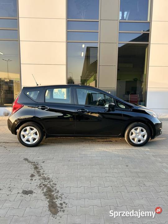 Śliczny Nissan Note Czarny Benzyna Super stan Puławy