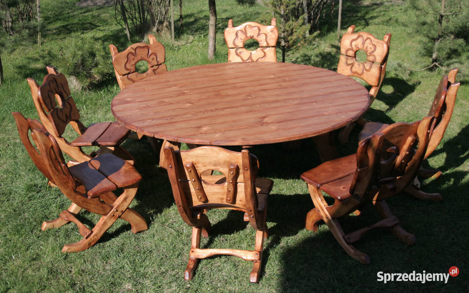 ORYGINALNE drewniane meble ARTstyledo ogrodu Warszawa