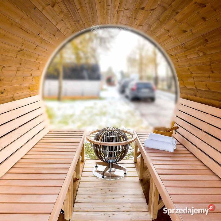 Sauna ogrodowa beczka ruska bania 25m 22 m Płock sprzedam