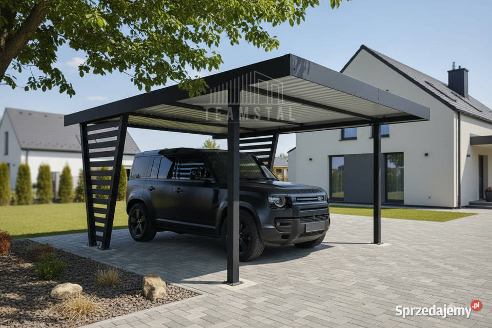 Carport V PREMIUM 43x5m Wypełnienie panelami kujawsko-pomorskie sprzedam