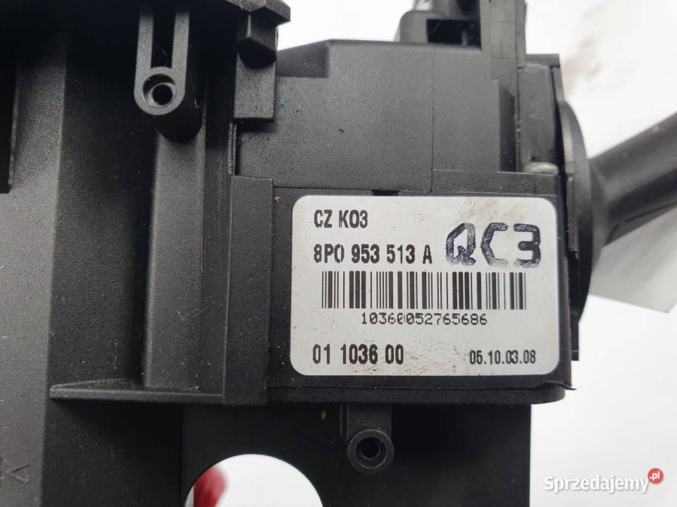 PRZEŁĄCZNIK ZESPOLONY AUDI A3 8P 8P0907137BC Lipno