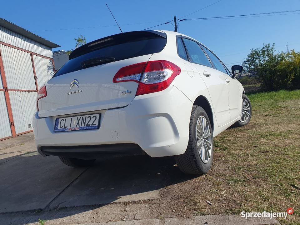 Citroen C4 16 Benzyna 2011r Przebieg 227 kujawsko-pomorskie