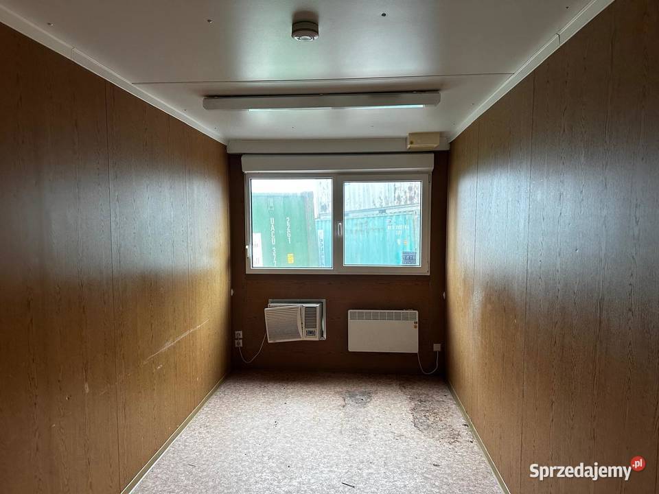 KONTENER BIUROWY SOCJALNY SZATNIA 256 sprzedam