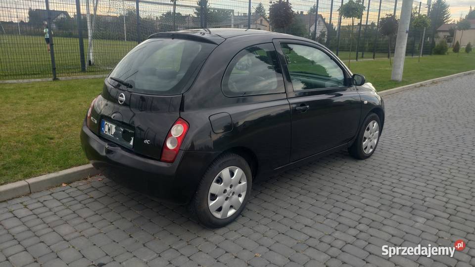 Nissan Micra K12 15 Diesel 2003r Małe spalanie Micra kujawsko-pomorskie Brześć Kujawski