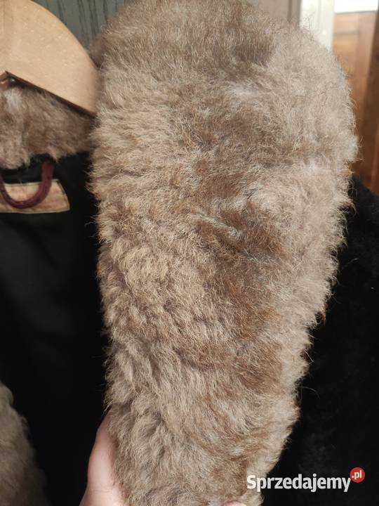 Powojenny skórzany plaszcz Lublin sprzedam