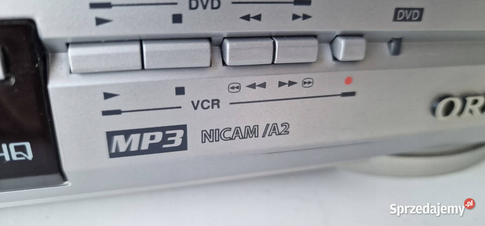 Video magnetowid DVD KOMBO DVD VHS ORION wielkopolskie Międzychód sprzedam