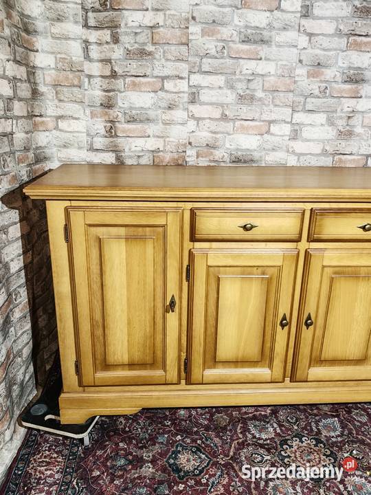 Piękna duża drewniana komoda świętokrzyskie