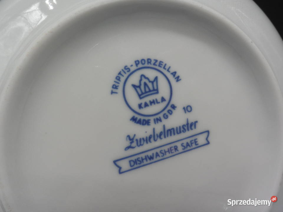 Filiżanka ze Spodkiem Zwiebelmuster Wzór Raszków